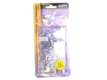 EZ-RJ45 Cat 6 Connectors - 50/pk