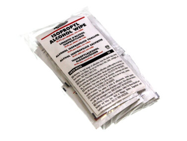 99.9% Isopropyl Alcohol Wipes - Individuals