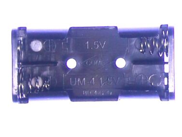 AAA Holder - 2 Cells, Terminal