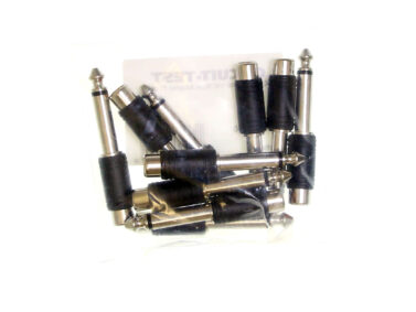 RCA-Jack to 1/4" Mono Plug, Pkg/10