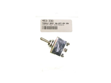 Toggle Switch DPDT C Off, 15A/125V, On-Off-On, Screw
