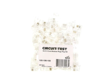 6 Conductor RJ12 Plugs, Pkg/100
