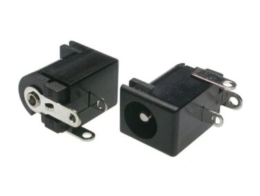 Barrel Power Jack socket,  2.1mm Connection