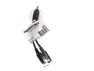 3.5mm Stereo Plug to 2-3.5mm Stereo Jack Y Cable, Nickel 5" (Headphone splitter)