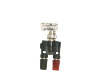 BNC-Plug to 2 Binding Posts Adapter
