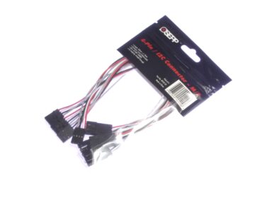 4 Pin I²C Connector Cable, M/F, 8", Pkg/4