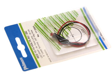 LED Indicator, Snap-in, 12VDC - RED