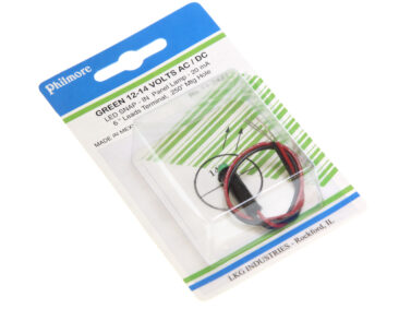 LED Snap-in, 12VDC - GREEN