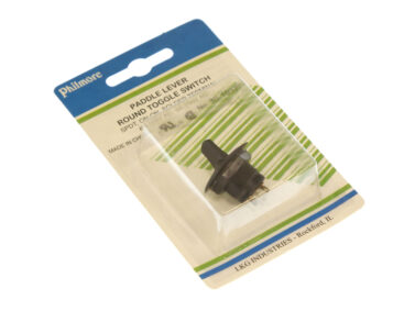 Switch, Round Paddle, SPDT - 6A/125VAC