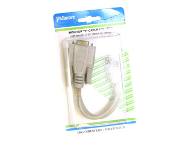 VGA Monitor 15-Pin 1M-2F Y-Adapter