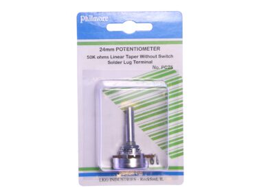 50k Potentiometer, Panel Mt. - 0.5W, Linear