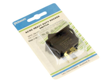 Switch, Rocker, 15A/125VAC - DPST On/Off
