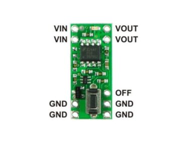 Pololu Pushbutton Power Switch SV