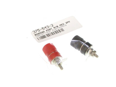 Binding Post R/B Medium 2/pk