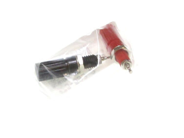 Binding Post, Nickel Finish - Red/Blk, 2/pk
