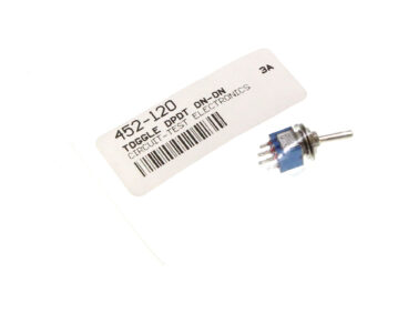 Switch, Toggle - DPDT On/On 3A