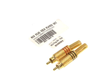 RCA Plug Set - Gold