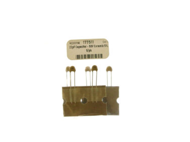 22pF Capacitor - 50V Ceramic 5%, 5/pk