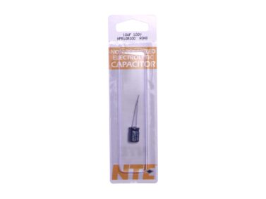 Capacitor, 10uF/100V - Non-Polarized