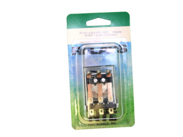 Relay, 120VAC, 3PDT - 10A/28VDC/120VAC