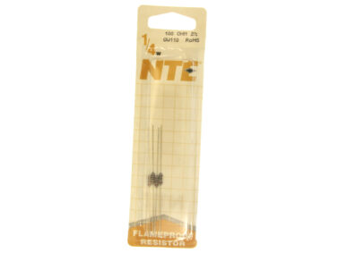 100 OHM, 1/4W Resistor- 4/pk