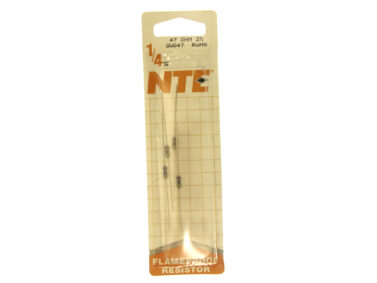 47 OHM, 1/4W Resistor - 4/pk