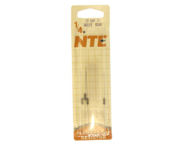 15 OHM, 1/4W Resistor - 4/pk
