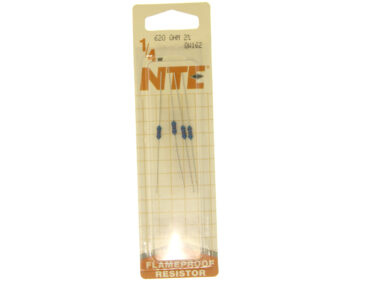 620 OHM, 1/4W Resistor - 4/pk