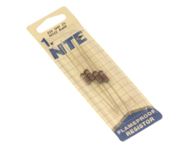 220 OHM, 1W Resistor- 4/pk