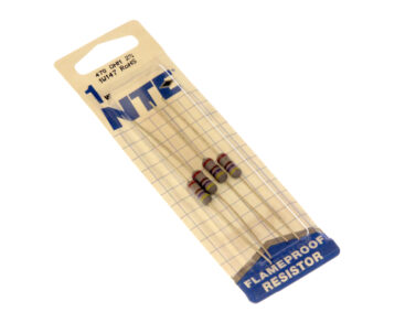 470 OHM, 1W Resistor - 4/pk