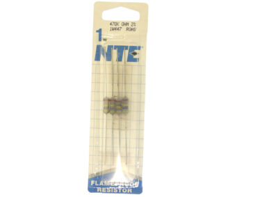 470K, 1W Resistor - 4/pk