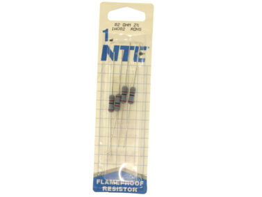 82 OHM, 1W Resistor, 4/pk