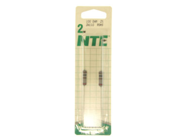100 OHM, 2W Resistor - 2/pk