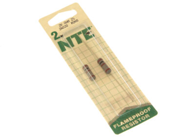 2k, 2W Resistor- 2/pk