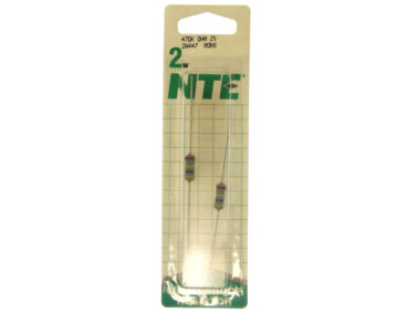 470k, 2W Resistor - 2/pk