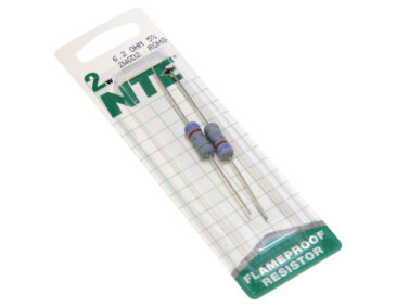 6.2 OHM, 2W Resistor - 2/pk
