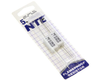 100 OHM, 5W Cermet Wirewound Resistor- 2/pk
