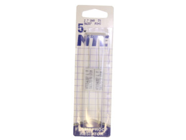 2.7 OHM, 5W Resistor- 2/pk