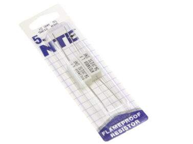 0.10 OHM, 5W Cermet Wirewound Resistor- 2/pk