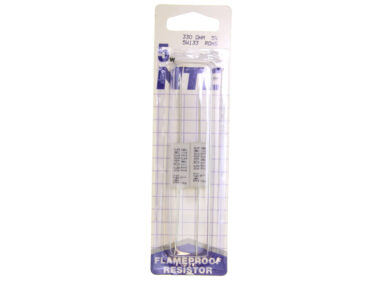 330 OHM, 5W Cermet Wirewound Resistor- 2/pk