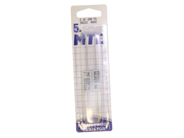 2.2k, 5W Cermet Wirewound Resistor - 2/pk