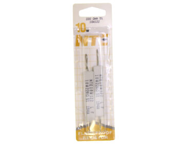 220 OHM, 10W Resistor - 2/pk