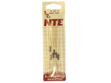 22 OHM, 1/2W Resistor- 6/pk