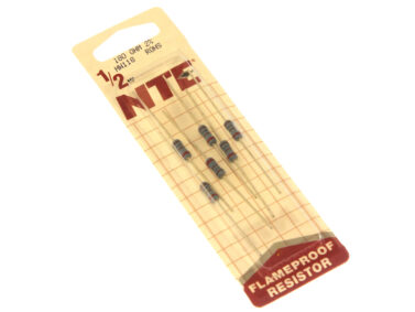 180 OHM, 1/2W Resistor- 6/pk