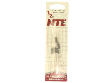 1.5k, 1/2W Resistor- 6/pk