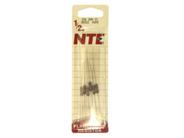 22k, 1/2W Resistor- 6/pk