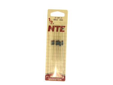1M OHM, 1/2W Resistor -  6/pk