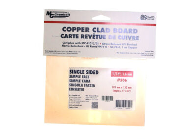 Cu PCB, Single Sided - 4x6"
