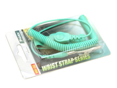 ESD Wrist Strap - Adjustable Elastic - 6'