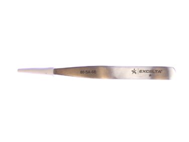 Tweezer - Straight Fine - Two Star 4.75" Stainless/Anti-magnetic taper point